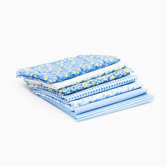 7Pcs Assorted Fat Quarter Bundle Quilt Quilting Cotton Fabric Sewing DIY Set
