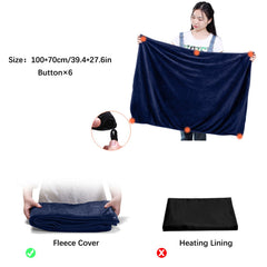 Heated Blanket Heated Shawl Wrap Washable Wearable Blanket Wrap for Camping Office Home