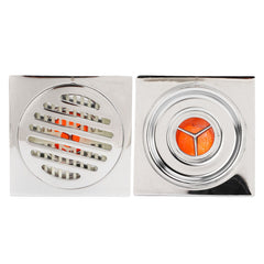 Odor Proof Floor Drain Copper Stainless Steel Magnetic Levitation Floor Drain Stainless Steel Large Displacement Shower Floor