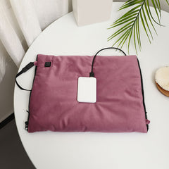 Electric Heating Pouch Velvet Heated Hand Warmer Pouch for Hunting Camping Xmas Gifts