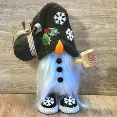 Holiday Gnome Plush Doll Tiered Tray Decorative Dolls Handmade Stuffed Gnome Doll Home Decoration