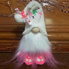 Holiday Gnome Plush Doll Tiered Tray Decorative Dolls Handmade Stuffed Gnome Doll Home Decoration