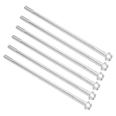 6Pcs Flange Bolt M10x260 Starter Engine Center Flange Bolt Gasoline Generator Replacement Parts