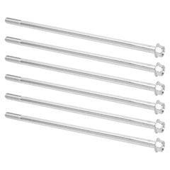 6Pcs Flange Bolt M10x260 Starter Engine Center Flange Bolt Gasoline Generator Replacement Parts