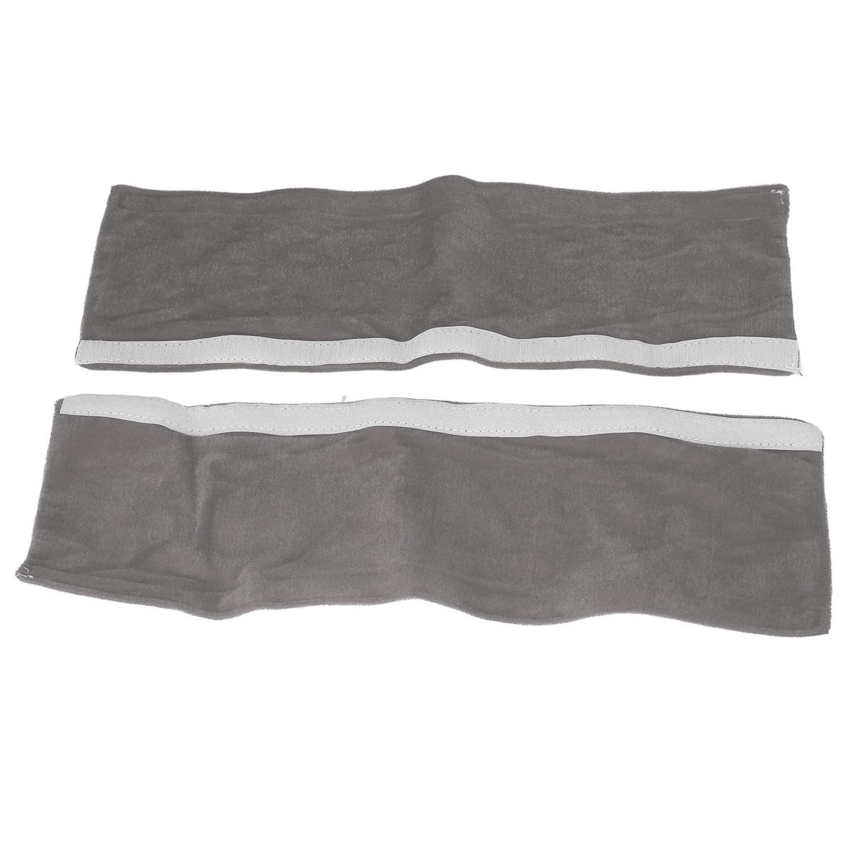 2Pcs Refrigerator Door Handle Covers Kitchen Appliance Decor Non Skid Static Protector Grey