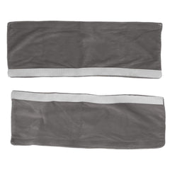 2Pcs Refrigerator Door Handle Covers Kitchen Appliance Decor Non Skid Static Protector Grey