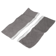 2Pcs Refrigerator Door Handle Covers Kitchen Appliance Decor Non Skid Static Protector Grey