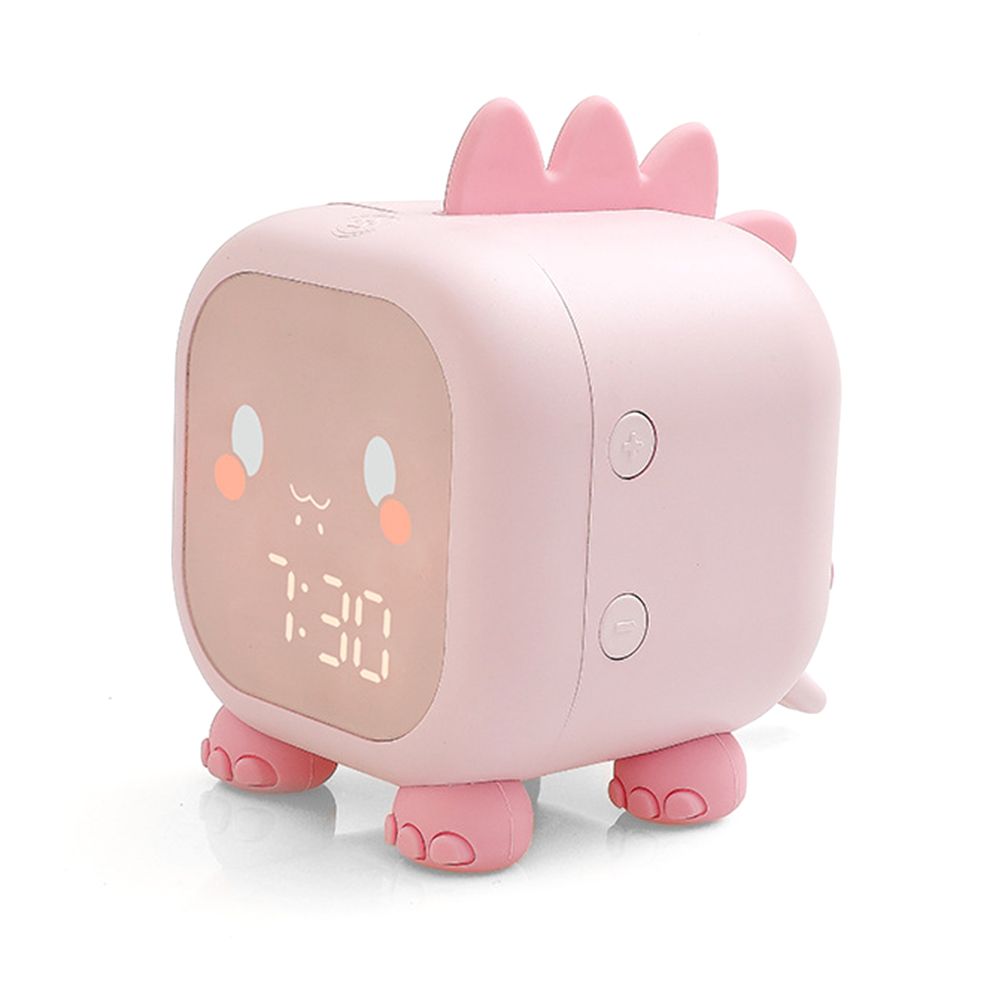 Kids Alarm Clock Cute Dinosaur Digital Alarm Clock for Kids Bedside Clock Children s Sleep Trainier Wake Up Light and Night L