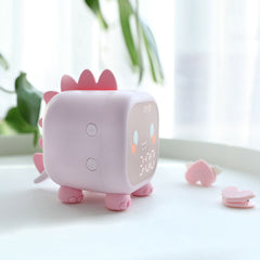 Kids Alarm Clock Cute Dinosaur Digital Alarm Clock for Kids Bedside Clock Children s Sleep Trainier Wake Up Light and Night L