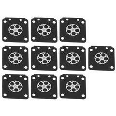 10Pcs/Set Carburetor Diaphragm Gaskets Fit for ZAMA Chainsaw MS210 MS230 MS2500