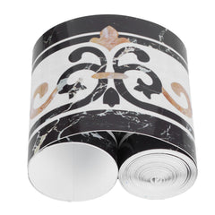 Baseboard Sticker Wallpaper Border Trim Self Adhesive Waist Line Covering Waterproof 10x500cm