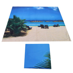 Wall Tapestry Beach Scenery Background Art Decoration for Home Living Room Bedroom200x150cm