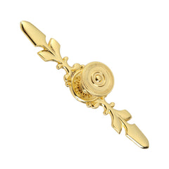 European Furniture Handle Drawer Cabinet Desk Door Knob Pull Home Decor Golden