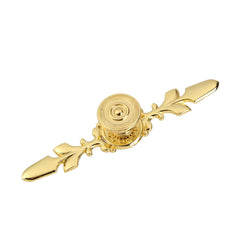 European Furniture Handle Drawer Cabinet Desk Door Knob Pull Home Decor Golden
