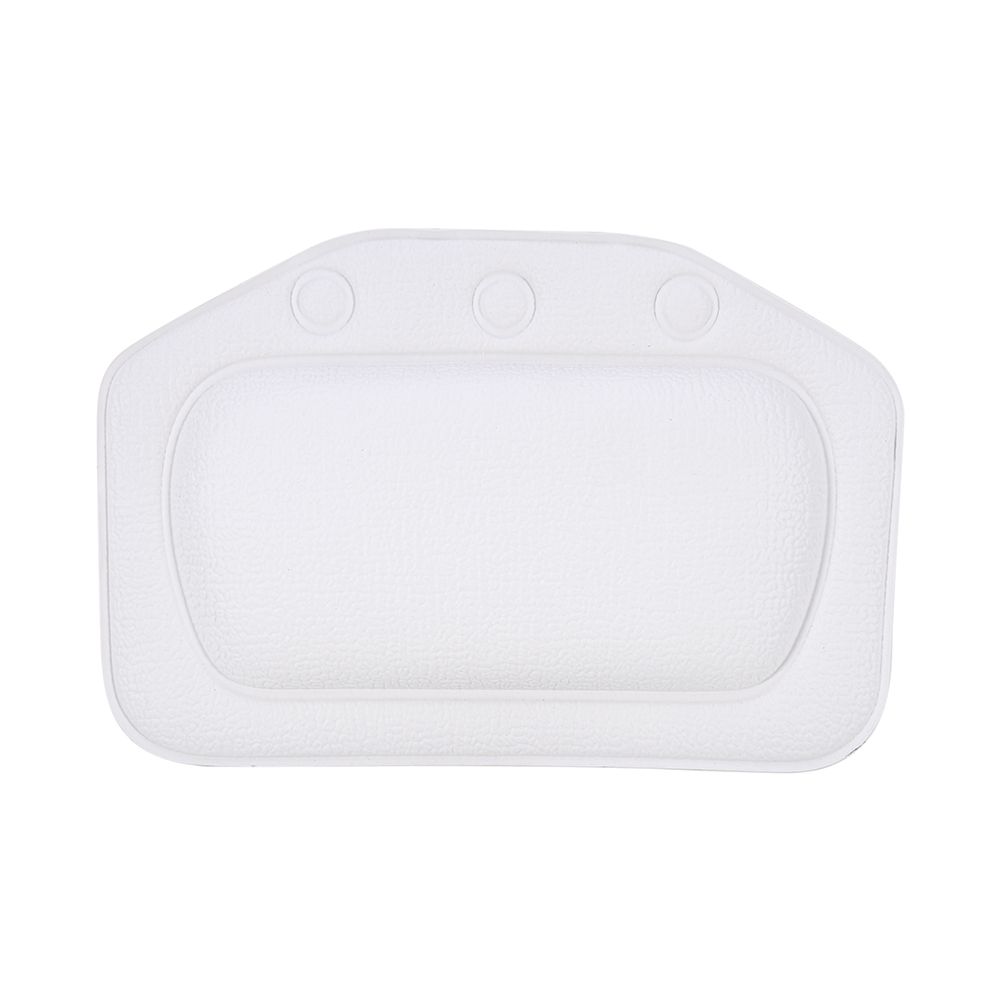 Bathroom Pillow Bathtub Head Rest Foam Design Spa Neck Cushion With Suction Cup