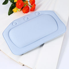 Bathroom Pillow Bathtub Head Rest Foam Design Spa Neck Cushion With Suction Cup