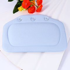 Bathroom Pillow Bathtub Head Rest Foam Design Spa Neck Cushion With Suction Cup