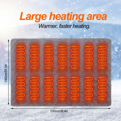 Wearable USB Electric Blanket Heating Blanket with Timing Function 3 Gear Adjustment