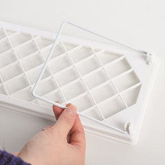 Dormitory Storage Shelf Strong PP Metal Foldable Design Simple Style Desktop Display Shelf for Home Dormitory Office White S