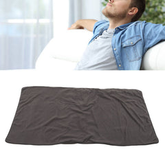 Electric Heating Blanket Fast Heating USB Electric Throw Blanket with Larger Heating Area for Students Office Workers Gray Gr