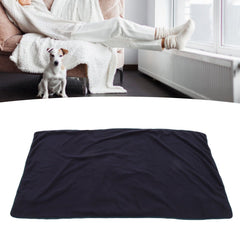 Electric Heating Blanket Fast Heating USB Electric Throw Blanket with Larger Heating Area for Students Office Workers Dark Bl
