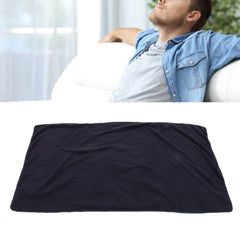 Electric Heating Blanket Fast Heating USB Electric Throw Blanket with Larger Heating Area for Students Office Workers Dark Bl