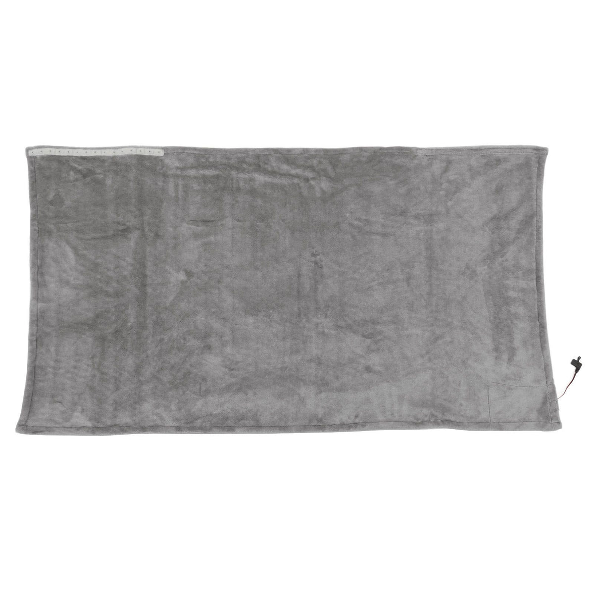 USB Electric Blanket Cozy Soft Portable Temperature Control Machine Washable Heated Shawl Throws for Car Home Travel Light Gr