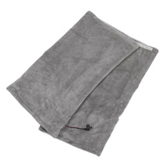USB Electric Blanket Cozy Soft Portable Temperature Control Machine Washable Heated Shawl Throws for Car Home Travel Light Gr