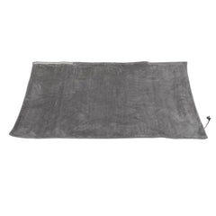 USB Electric Blanket Cozy Soft Portable Temperature Control Machine Washable Heated Shawl Throws for Car Home Travel Light Gr