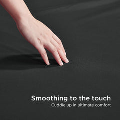 2000TC Hotel Quality Fitted Sheets - 2 Piece Fitted Sheets  -Breathable Bedding - Wrinkle, Fade, Stain Resistant- 16inch/40cm