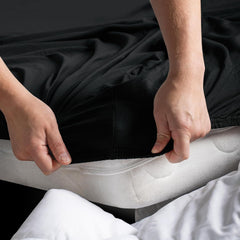 Hotel Quality Fitted sheets - 2 Piece Fitted sheets -Breathable Bedding - Wrinkle, Fade, Stain Resistant- 26inch/40cm Deep Po