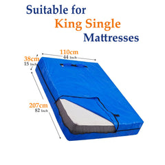 Mattress Bag Mattresses Protector Plastic Moving Storage Dust Cover Carry Bed Waterproof Zipper Packing Reusable Disposal, Ex