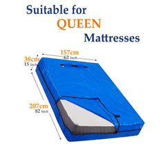 Mattress Bag Mattresses Protector Plastic Moving Storage Dust Cover Carry Bed Waterproof Zipper Packing Reusable Disposal, Ex