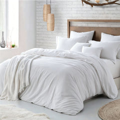 Hotel Soft Microfiber Duvet Cover Set-2000TC Quilt Cover Set & Pillowcases -1 Donna Cover Zipper Closure & 1 x Pillowcases-Br