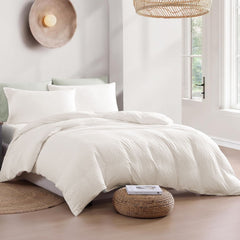 Hotel Soft Microfiber Duvet Cover Set-2000TC Quilt Cover Set & Pillowcases -1 Donna Cover Zipper Closure & 1 x Pillowcases-Br