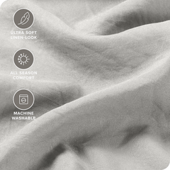 Hotel Quality Fitted Sheet - 1 Piece Fitted Sheet  -Breathable Bedding - Wrinkle, Fade, Stain Resistant- 16inch/40cm Deep Poc