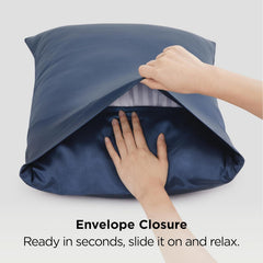 Silk Pillowcase for Hair and Skin Mulberry Silk Pillowcase Soft Breathable Smooth Both Sided Natural Silk Pillowcase with Env