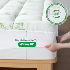 Sleep On Bedding Pillow Top Bamboo Mattress – King