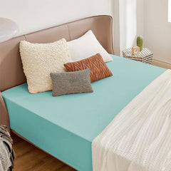 2000TC Hotel Quality Fitted Sheets - 2 Piece Fitted Sheets  -Breathable Bedding - Wrinkle, Fade, Stain Resistant- 16inch/40cm
