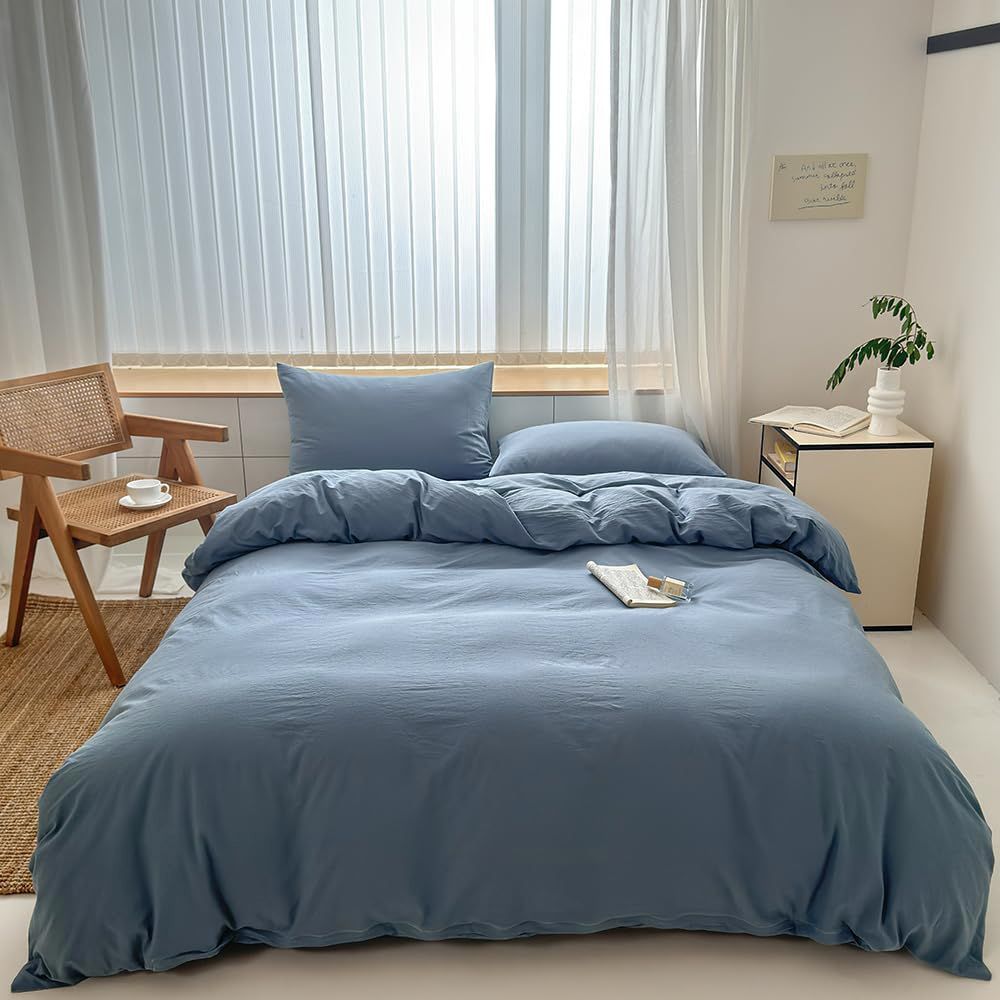Hotel Soft Microfiber Duvet Cover Set-2000TC Quilt Cover Set & Pillowcases -1 Donna Cover Zipper Closure & 1 x Pillowcases-Br