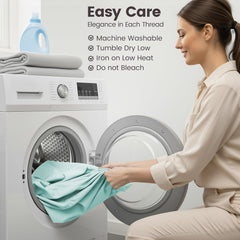 Hotel Quality Fitted Sheet - 1 Piece Fitted Sheet  -Breathable Bedding - Wrinkle, Fade, Stain Resistant- 16inch/40cm Deep Poc