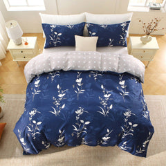 3 Piece Hotel Soft Microfiber Quilt Cover Set-2000TC Duvet/Donna Cover Set & Pillowcases -1 Quilt Cover Zipper Closure & 1 x 