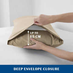 3 Piece Hotel Soft Microfiber Quilt Cover Set-2000TC Duvet/Donna Cover Set & Pillowcases -1 Quilt Cover Zipper Closure & 1 x 