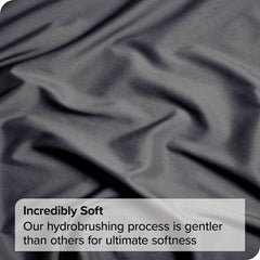 3 Piece Fitted Sheet Set- Fitted Sheet & Pillowcases -Breathable Bedding - Wrinkle, Fade, Stain Resistant- 40cm Deep Pocket F