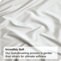 4 Piece Bed Sheet Set- Bedding Sheets & Pillowcases -Breathable Bedding - Wrinkle, Fade, Stain Resistant-Deep Pocket Flat Fit