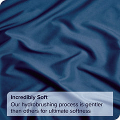 4 Piece Bed Sheet Set- Bedding Sheets & Pillowcases -Breathable Bedding - Wrinkle, Fade, Stain Resistant-Deep Pocket Flat Fit