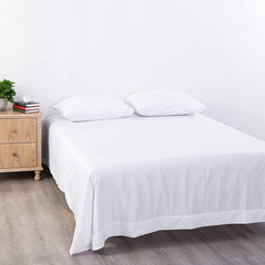 Elegant Comfort Premium Hotel Quality 1-Piece Double Flat Sheet, Luxury and Softest 2000 Thread Count Bedding Flat Sheet(Doub