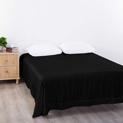 Elegant Comfort Premium Hotel Quality 1-Piece Double Flat Sheet, Luxury and Softest 2000 Thread Count Bedding Flat Sheet(Doub