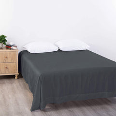 Elegant Comfort Premium Hotel Quality 1-Piece Double Flat Sheet, Luxury and Softest 2000 Thread Count Bedding Flat Sheet(Doub