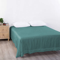 Elegant Comfort Premium Hotel Quality 1-Piece Double Flat Sheet, Luxury and Softest 2000 Thread Count Bedding Flat Sheet(Doub